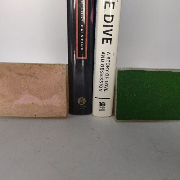 Beautiful vintage marble‎ bookends. - Picture 4 of 4